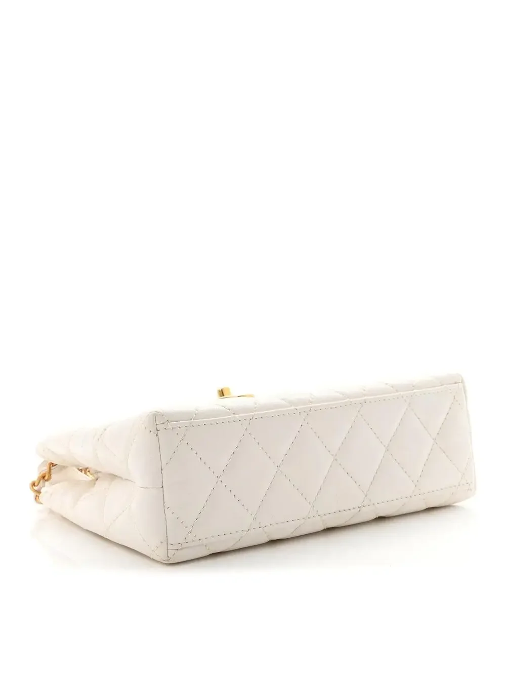 Chanel Shiny Aged Calfskin Quilted Nano #335710C67B
